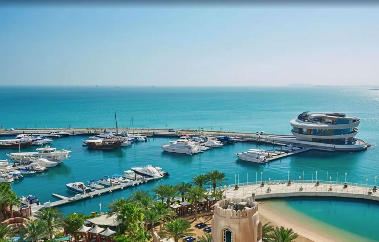 Four Seasons Hotel Doha Eksteriør bilde The Marina
